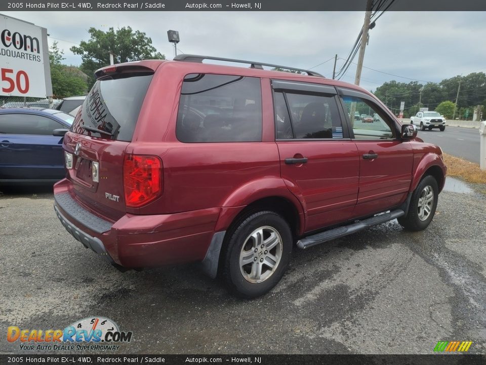 2005 Honda Pilot EX-L 4WD Redrock Pearl / Saddle Photo #3