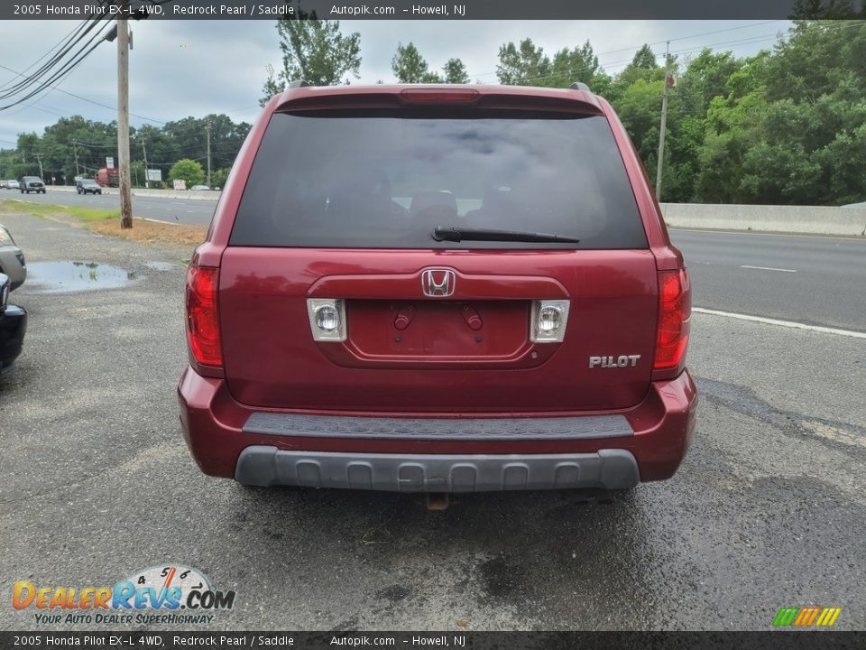 2005 Honda Pilot EX-L 4WD Redrock Pearl / Saddle Photo #4