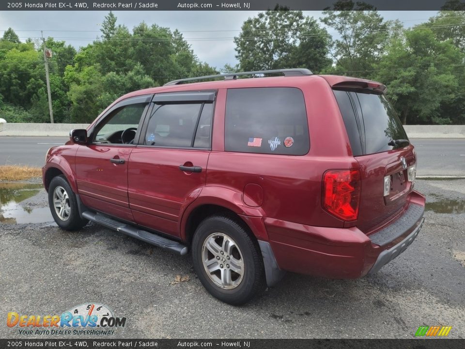 2005 Honda Pilot EX-L 4WD Redrock Pearl / Saddle Photo #5