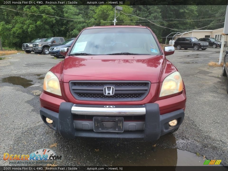 2005 Honda Pilot EX-L 4WD Redrock Pearl / Saddle Photo #7