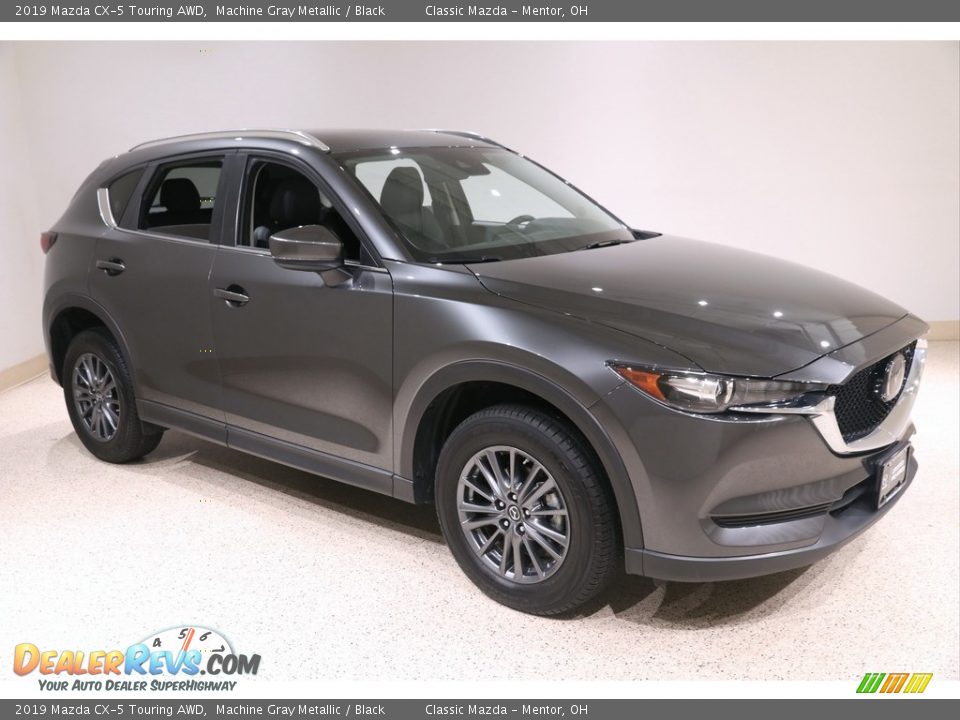 2019 Mazda CX-5 Touring AWD Machine Gray Metallic / Black Photo #1