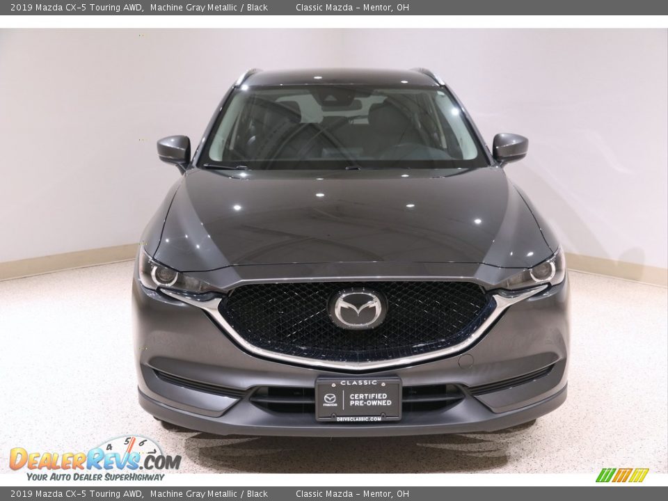 2019 Mazda CX-5 Touring AWD Machine Gray Metallic / Black Photo #2