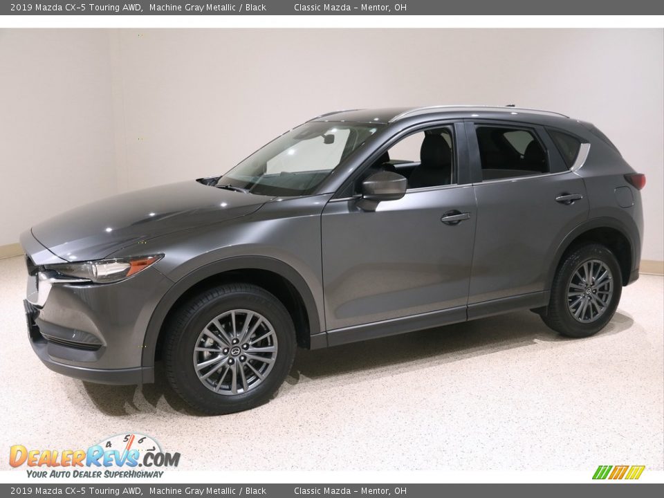 2019 Mazda CX-5 Touring AWD Machine Gray Metallic / Black Photo #3