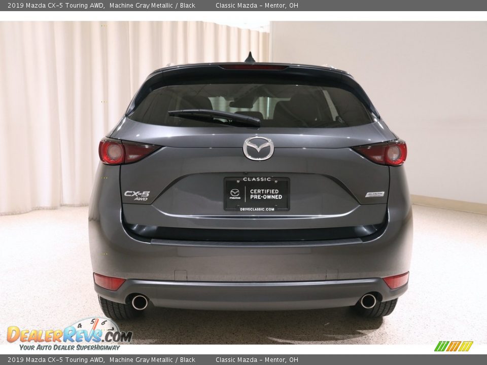 2019 Mazda CX-5 Touring AWD Machine Gray Metallic / Black Photo #18