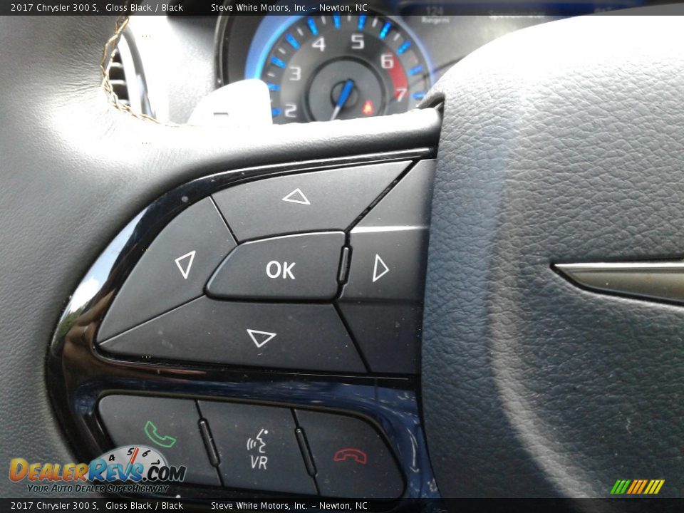 2017 Chrysler 300 S Gloss Black / Black Photo #19