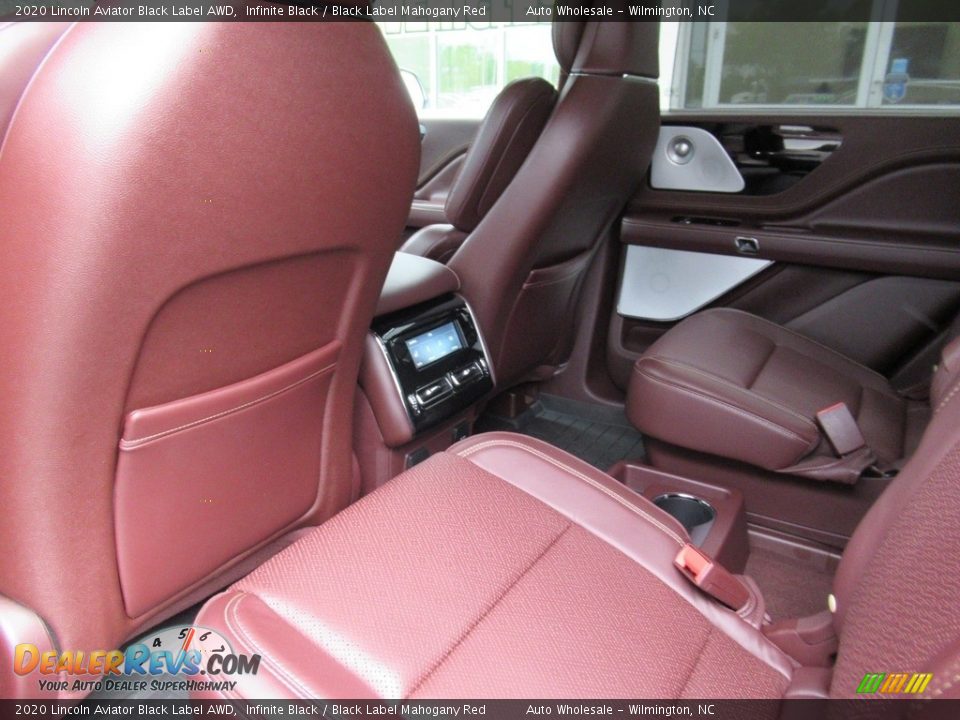 Rear Seat of 2020 Lincoln Aviator Black Label AWD Photo #10