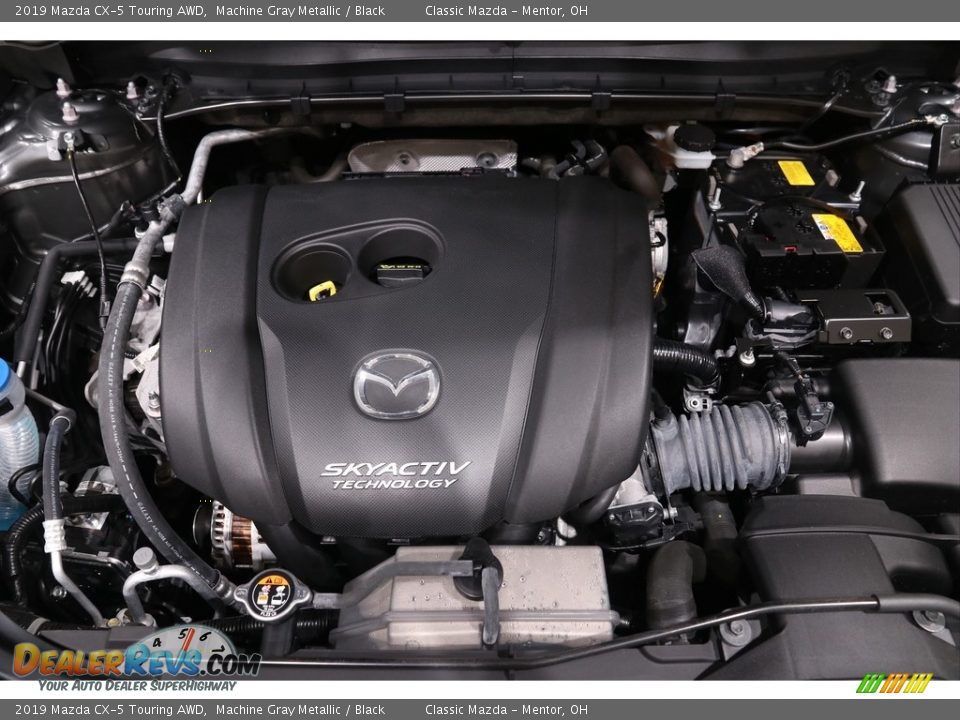 2019 Mazda CX-5 Touring AWD Machine Gray Metallic / Black Photo #19