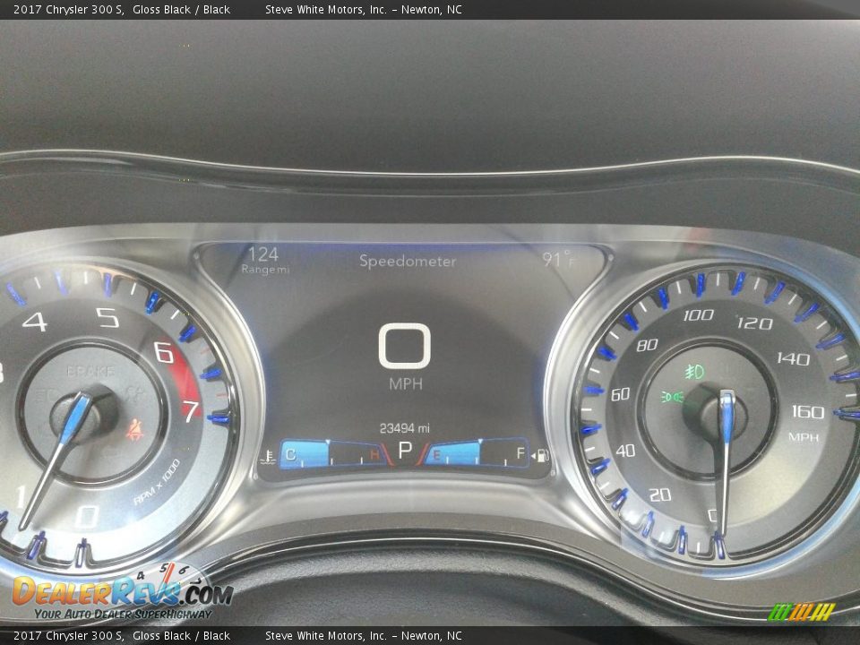 2017 Chrysler 300 S Gloss Black / Black Photo #21