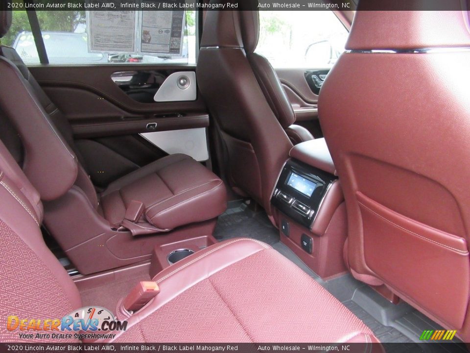 Rear Seat of 2020 Lincoln Aviator Black Label AWD Photo #12