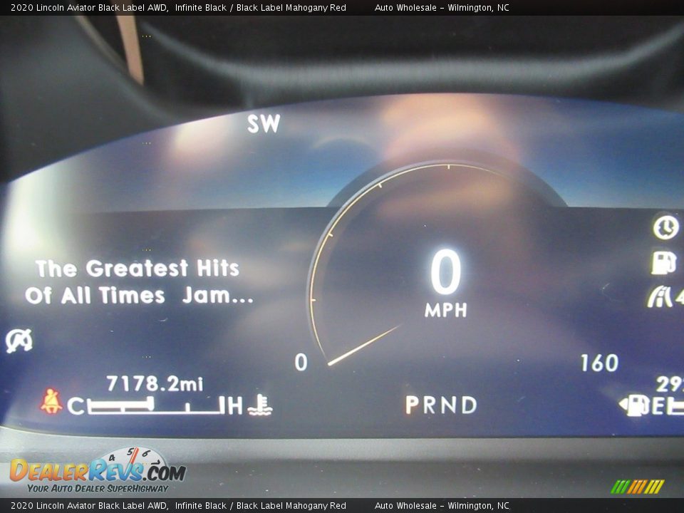 2020 Lincoln Aviator Black Label AWD Gauges Photo #15