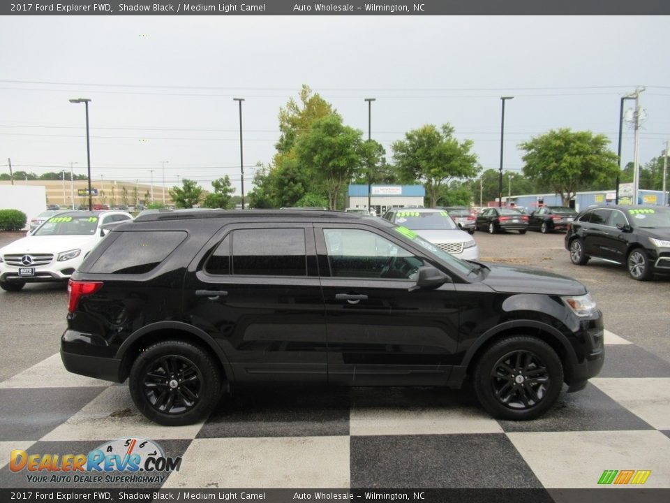 Shadow Black 2017 Ford Explorer FWD Photo #3