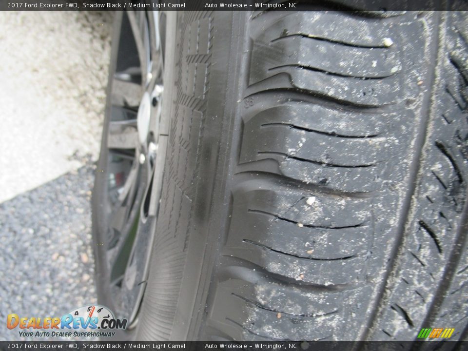 2017 Ford Explorer FWD Shadow Black / Medium Light Camel Photo #8