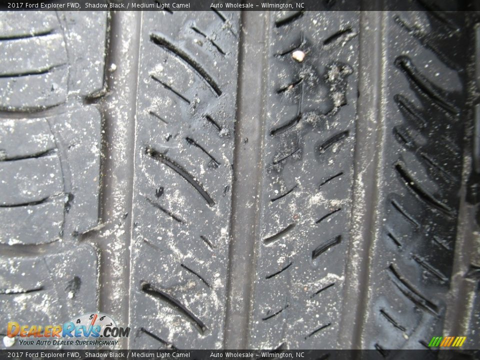 2017 Ford Explorer FWD Shadow Black / Medium Light Camel Photo #9