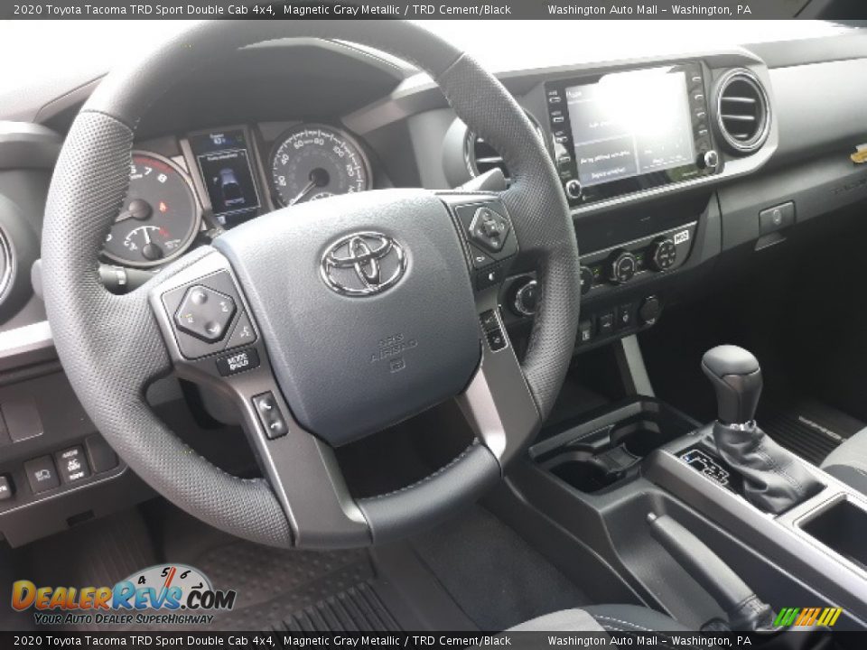 2020 Toyota Tacoma TRD Sport Double Cab 4x4 Magnetic Gray Metallic / TRD Cement/Black Photo #3
