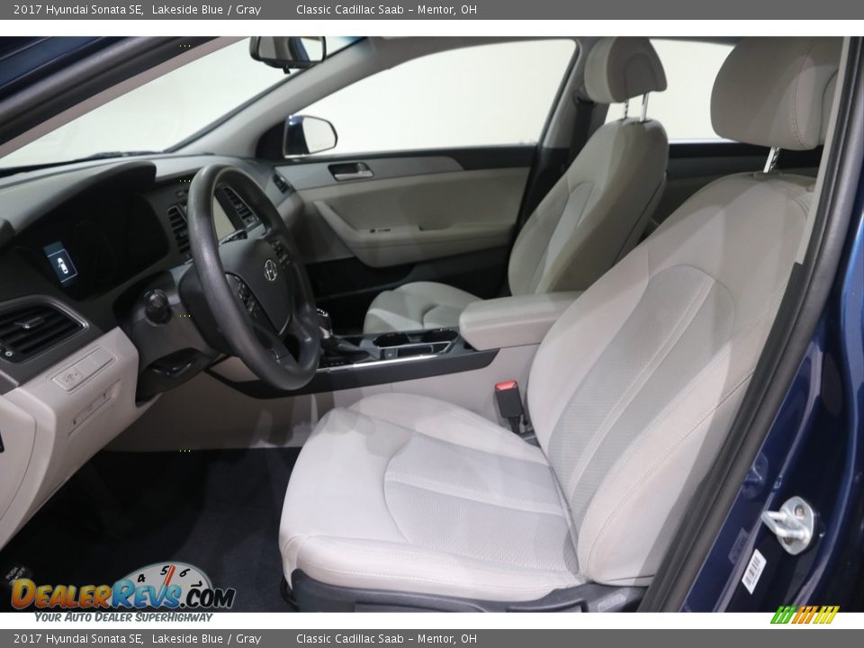 2017 Hyundai Sonata SE Lakeside Blue / Gray Photo #5