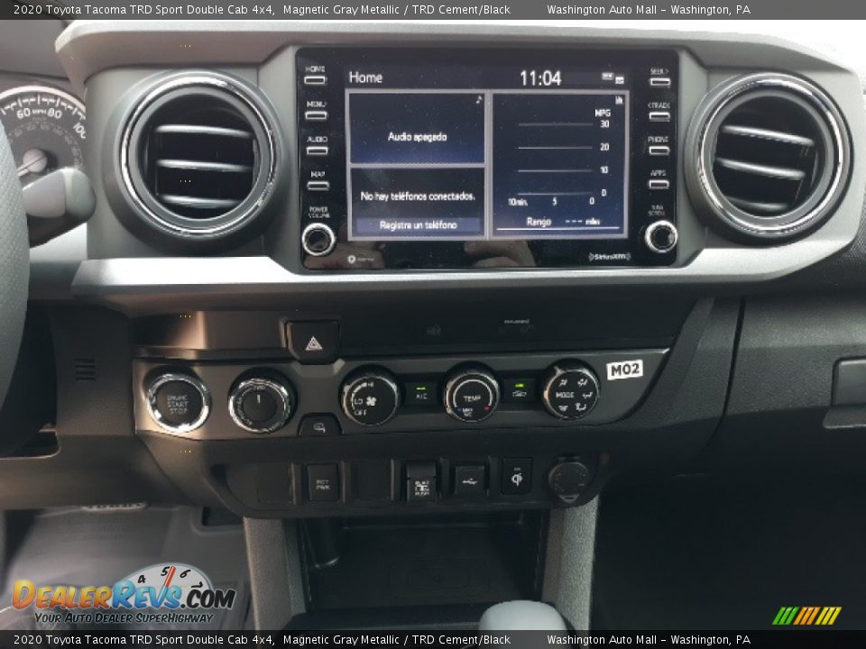 2020 Toyota Tacoma TRD Sport Double Cab 4x4 Magnetic Gray Metallic / TRD Cement/Black Photo #7