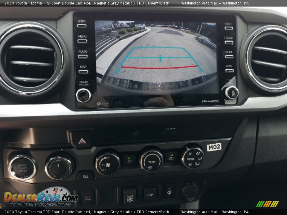 2020 Toyota Tacoma TRD Sport Double Cab 4x4 Magnetic Gray Metallic / TRD Cement/Black Photo #8