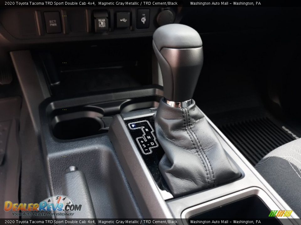 2020 Toyota Tacoma TRD Sport Double Cab 4x4 Magnetic Gray Metallic / TRD Cement/Black Photo #10