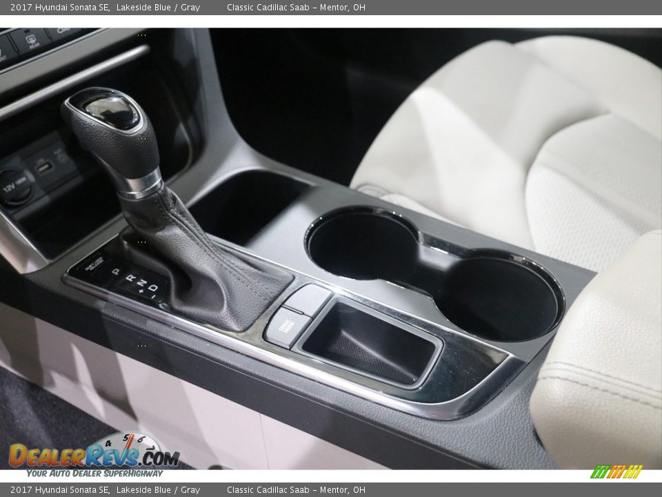 2017 Hyundai Sonata SE Lakeside Blue / Gray Photo #12