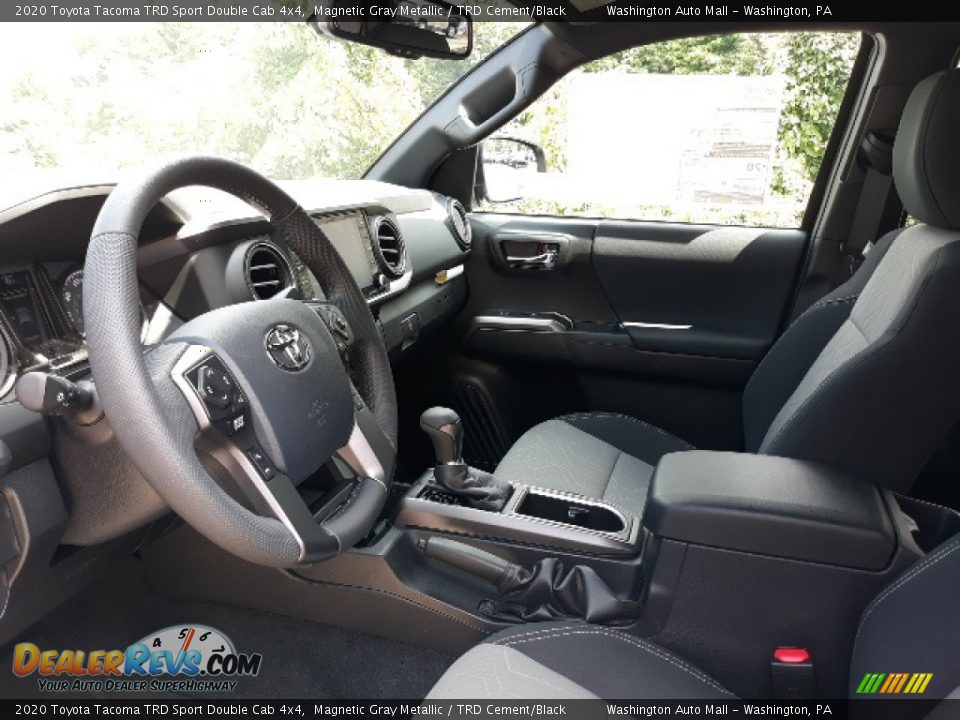 2020 Toyota Tacoma TRD Sport Double Cab 4x4 Magnetic Gray Metallic / TRD Cement/Black Photo #13