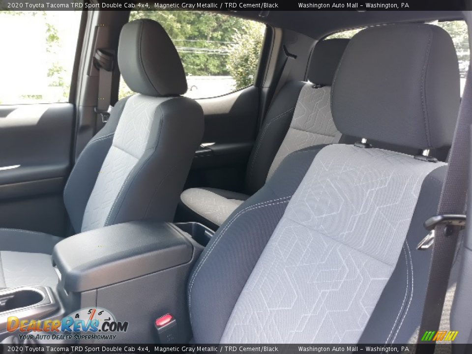 2020 Toyota Tacoma TRD Sport Double Cab 4x4 Magnetic Gray Metallic / TRD Cement/Black Photo #14