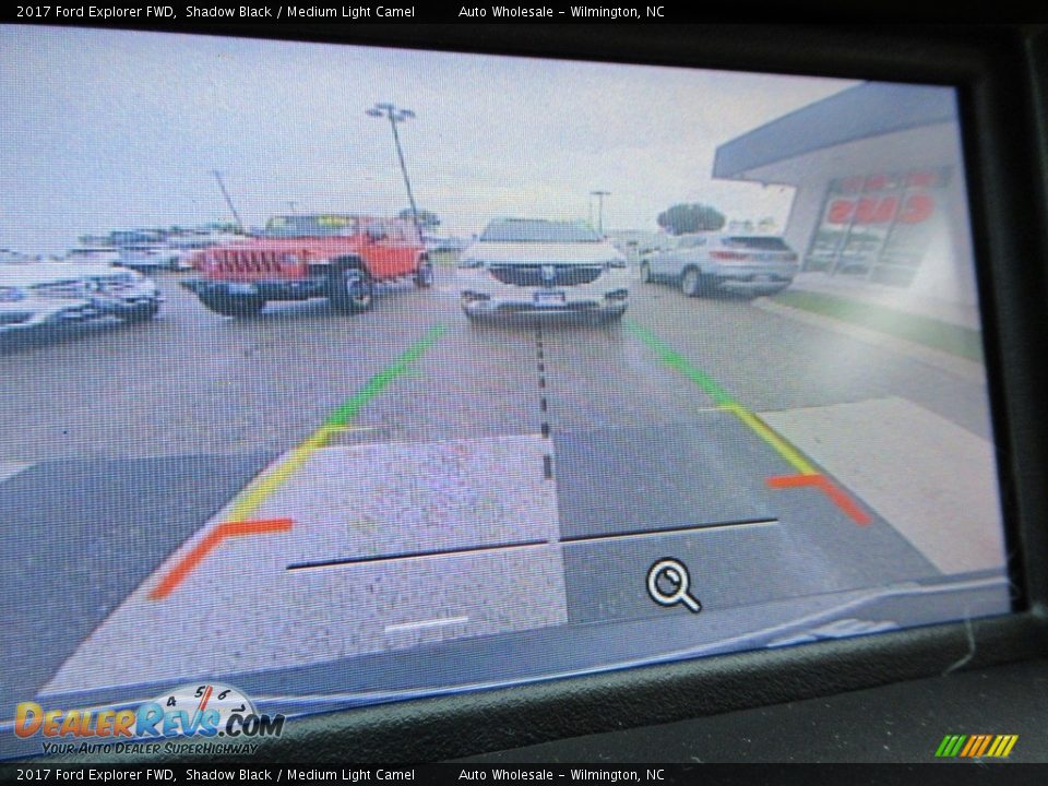 2017 Ford Explorer FWD Shadow Black / Medium Light Camel Photo #18