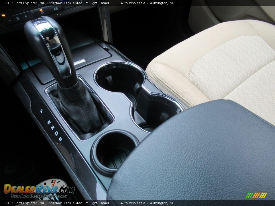 2017 Ford Explorer FWD Shadow Black / Medium Light Camel Photo #19