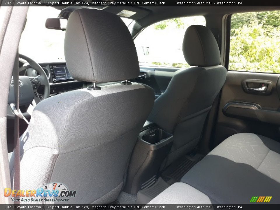 2020 Toyota Tacoma TRD Sport Double Cab 4x4 Magnetic Gray Metallic / TRD Cement/Black Photo #17