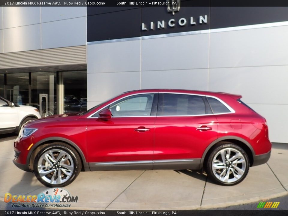 Ruby Red 2017 Lincoln MKX Reserve AWD Photo #2
