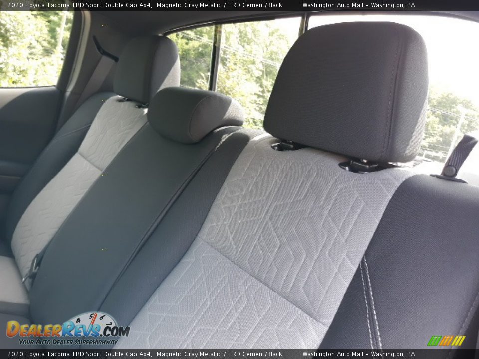 2020 Toyota Tacoma TRD Sport Double Cab 4x4 Magnetic Gray Metallic / TRD Cement/Black Photo #18