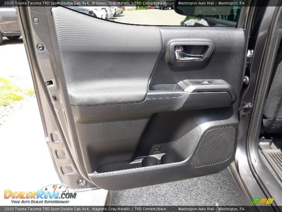 2020 Toyota Tacoma TRD Sport Double Cab 4x4 Magnetic Gray Metallic / TRD Cement/Black Photo #19