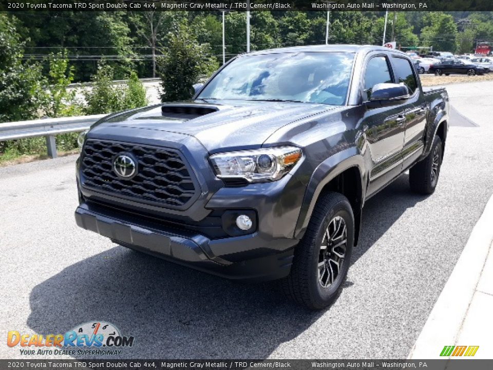 2020 Toyota Tacoma TRD Sport Double Cab 4x4 Magnetic Gray Metallic / TRD Cement/Black Photo #20