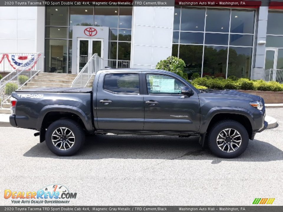 2020 Toyota Tacoma TRD Sport Double Cab 4x4 Magnetic Gray Metallic / TRD Cement/Black Photo #22