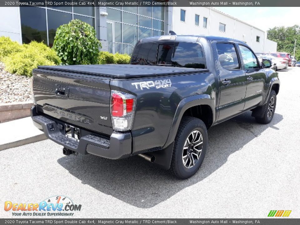 2020 Toyota Tacoma TRD Sport Double Cab 4x4 Magnetic Gray Metallic / TRD Cement/Black Photo #23