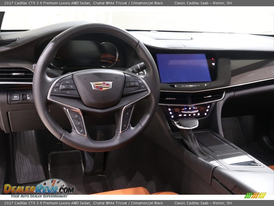 Dashboard of 2017 Cadillac CT6 3.6 Premium Luxury AWD Sedan Photo #6