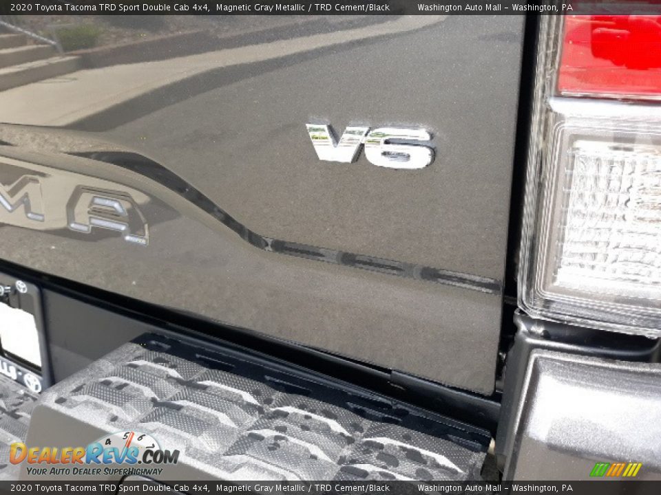 2020 Toyota Tacoma TRD Sport Double Cab 4x4 Magnetic Gray Metallic / TRD Cement/Black Photo #26