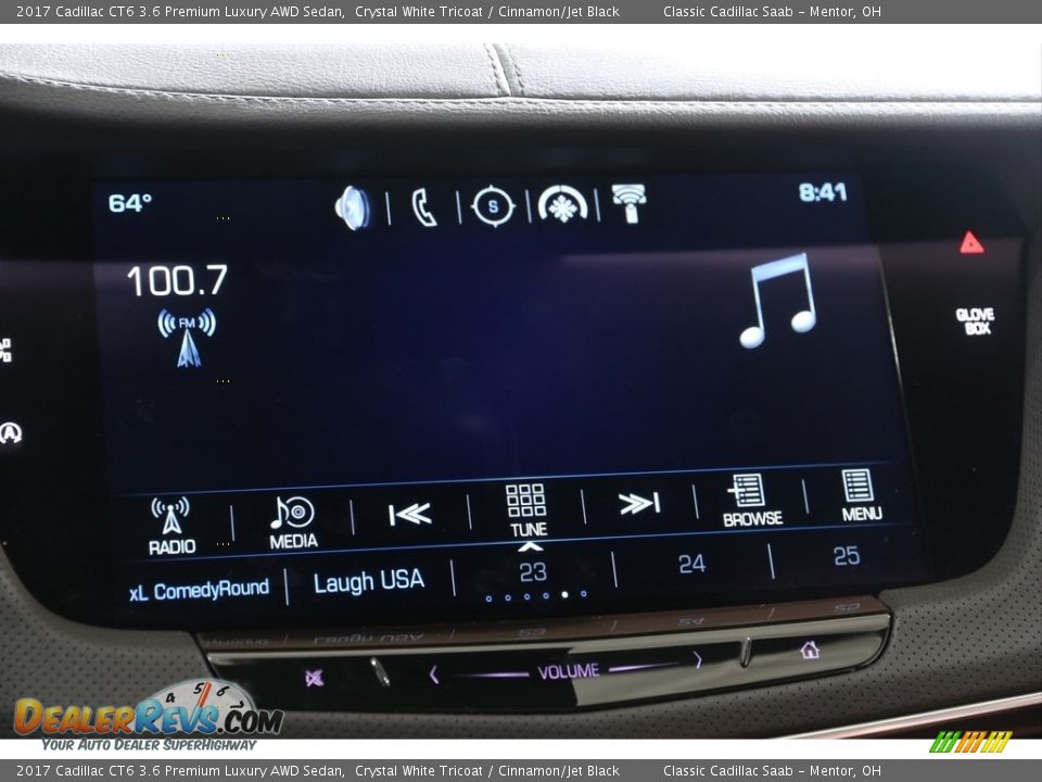 Audio System of 2017 Cadillac CT6 3.6 Premium Luxury AWD Sedan Photo #14