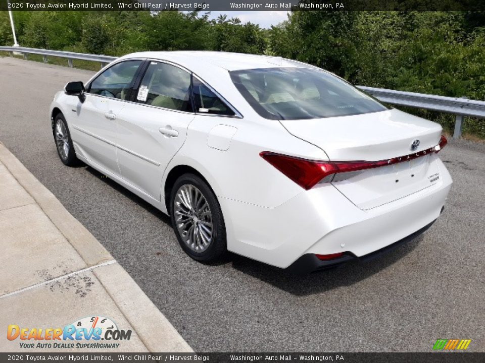 2020 Toyota Avalon Hybrid Limited Wind Chill Pearl / Harvest Beige Photo #2