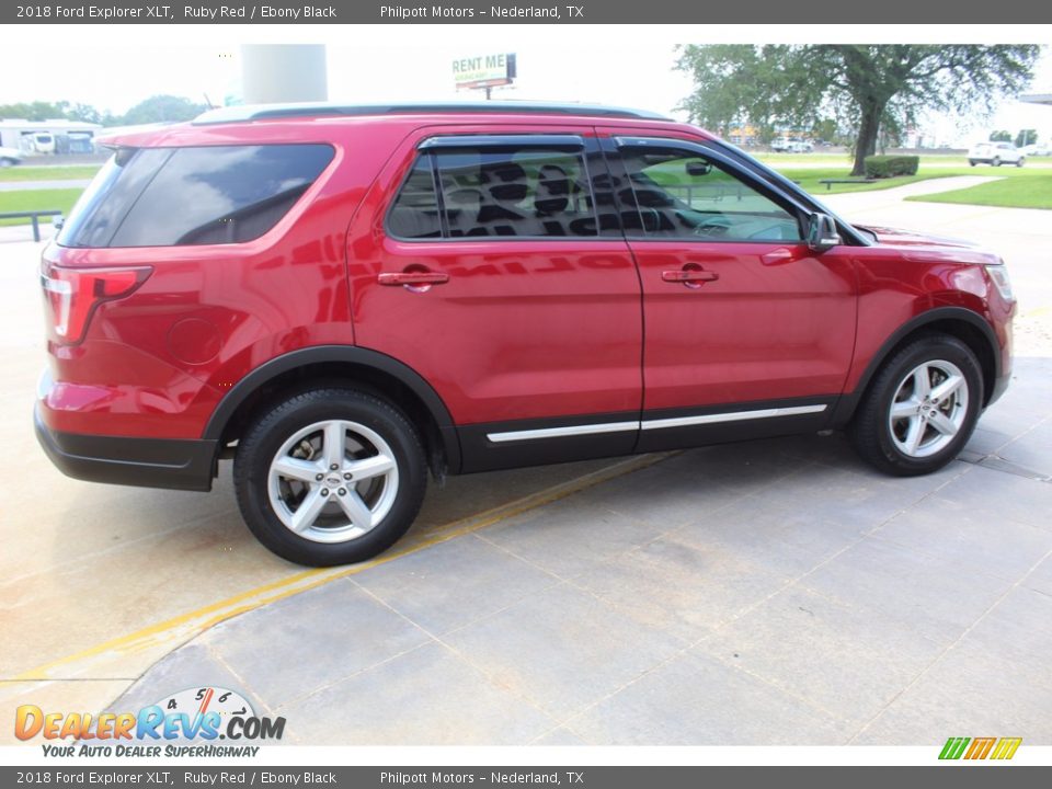 Ruby Red 2018 Ford Explorer XLT Photo #13
