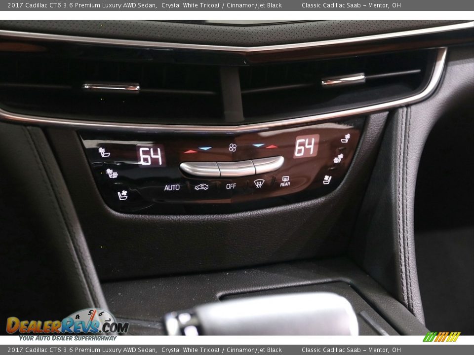 Controls of 2017 Cadillac CT6 3.6 Premium Luxury AWD Sedan Photo #15