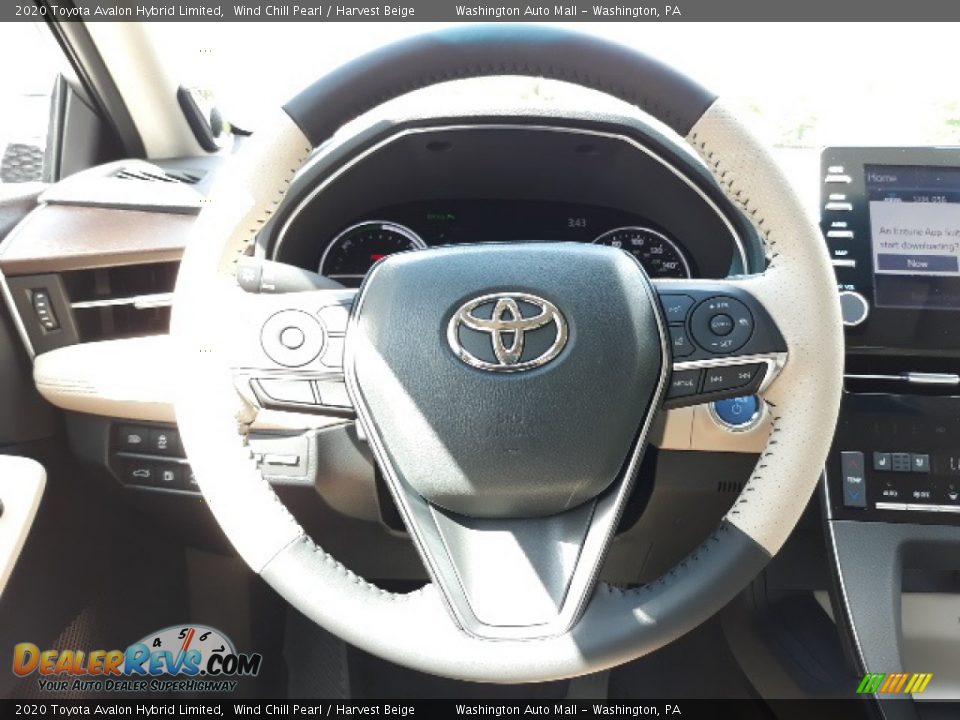 2020 Toyota Avalon Hybrid Limited Steering Wheel Photo #3