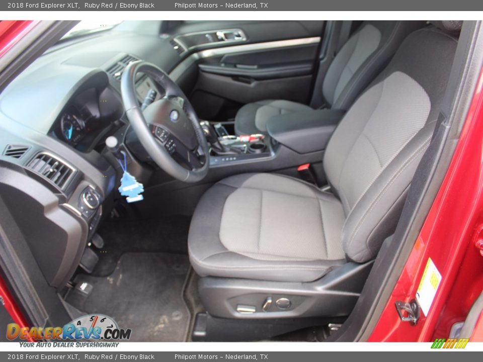 2018 Ford Explorer XLT Ruby Red / Ebony Black Photo #15
