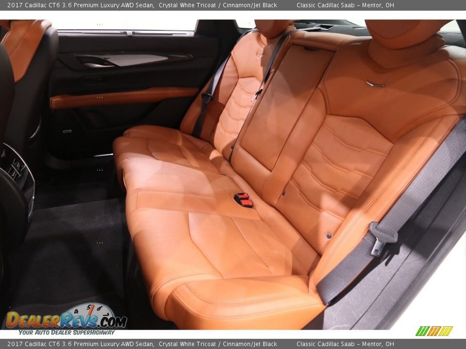 Rear Seat of 2017 Cadillac CT6 3.6 Premium Luxury AWD Sedan Photo #20