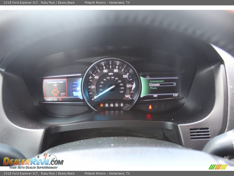 2018 Ford Explorer XLT Ruby Red / Ebony Black Photo #18