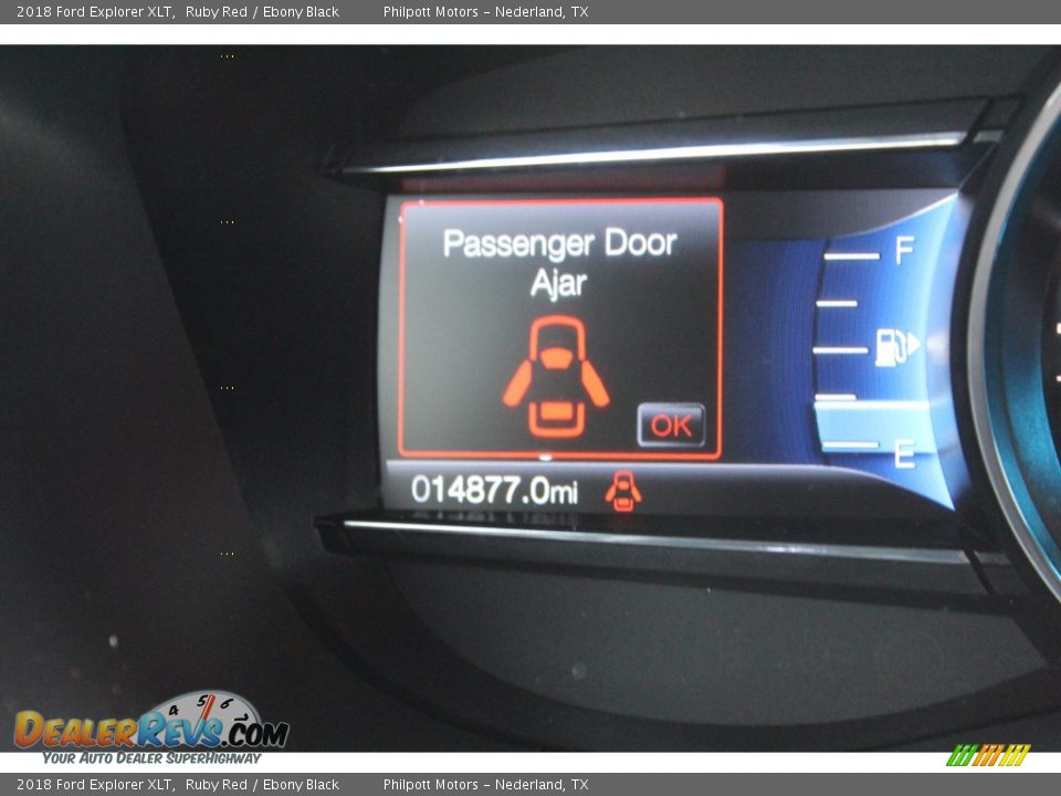 2018 Ford Explorer XLT Ruby Red / Ebony Black Photo #19