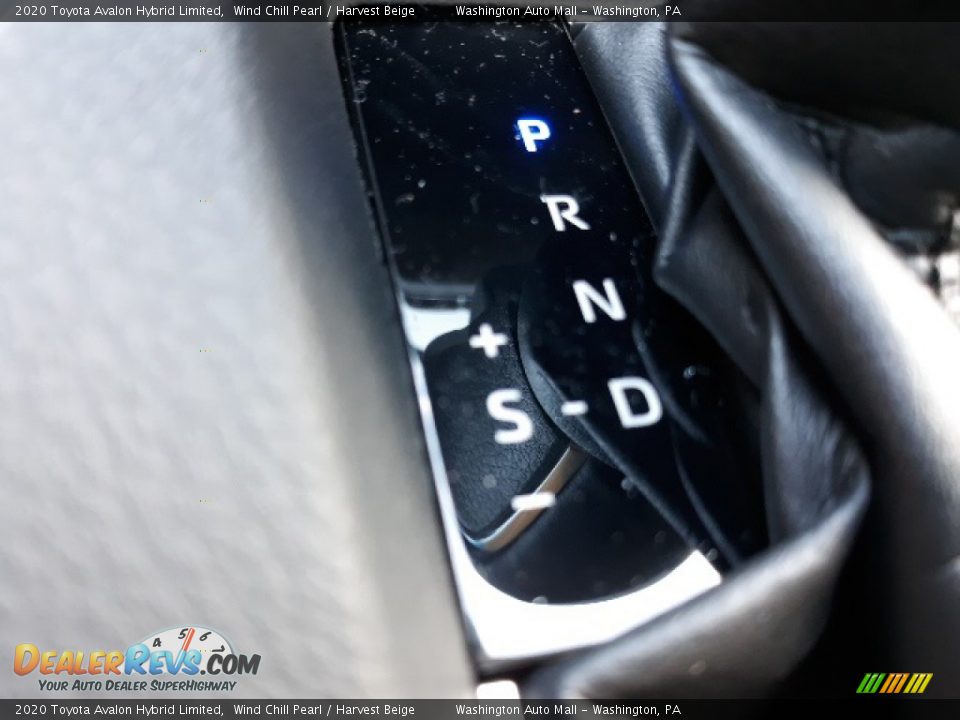 2020 Toyota Avalon Hybrid Limited Wind Chill Pearl / Harvest Beige Photo #10