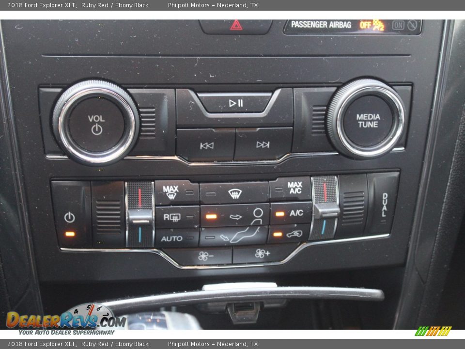 2018 Ford Explorer XLT Ruby Red / Ebony Black Photo #21