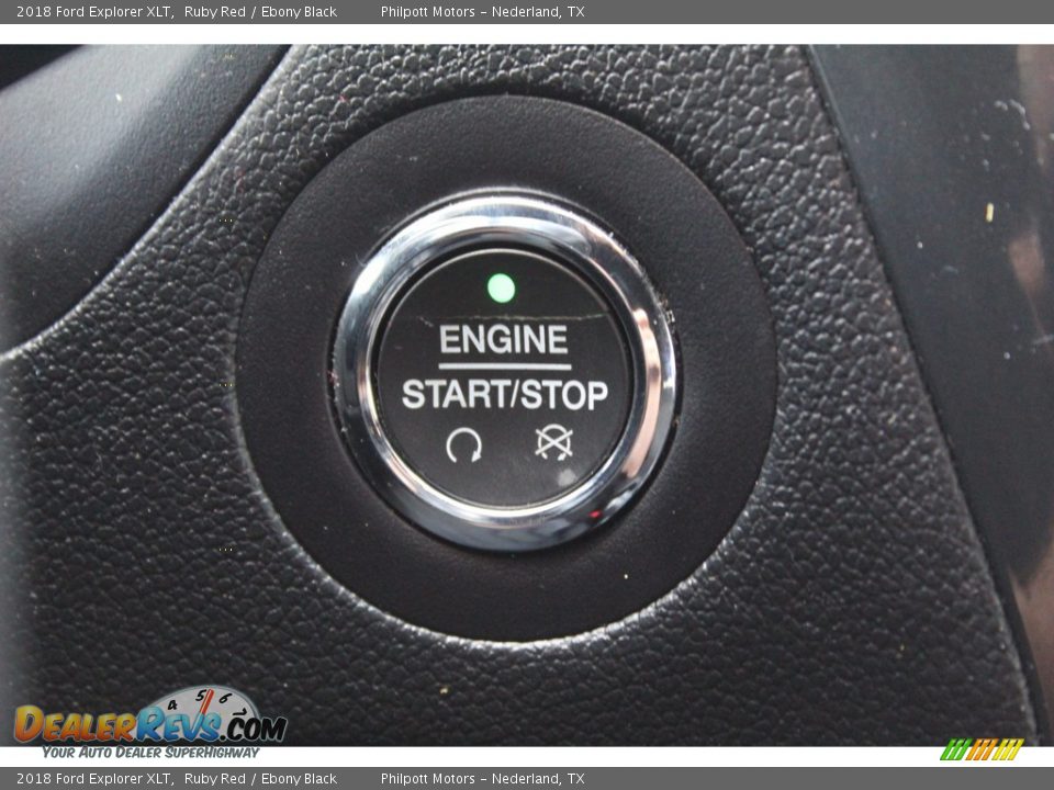 2018 Ford Explorer XLT Ruby Red / Ebony Black Photo #22