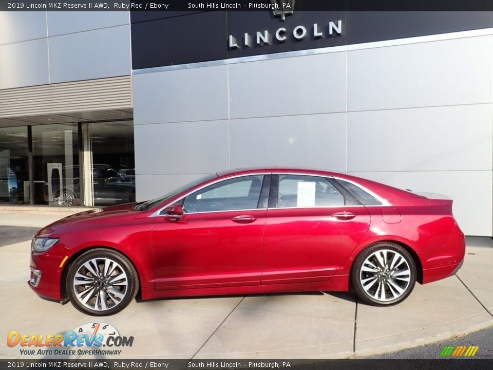 Ruby Red 2019 Lincoln MKZ Reserve II AWD Photo #2