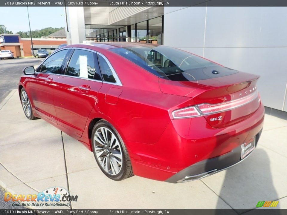 2019 Lincoln MKZ Reserve II AWD Ruby Red / Ebony Photo #3